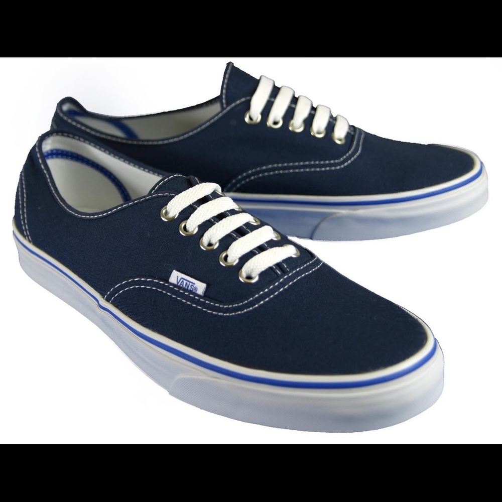 Men’s vans authentic classic dress blue